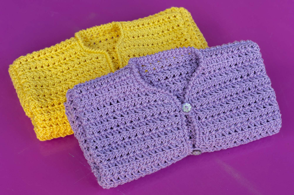 Pulls bébé au crochet
