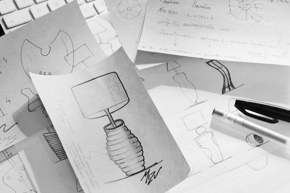 Schizzi progettuali