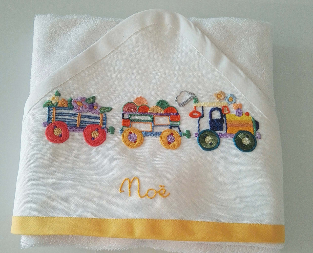 Peignoir bébé personnalisé