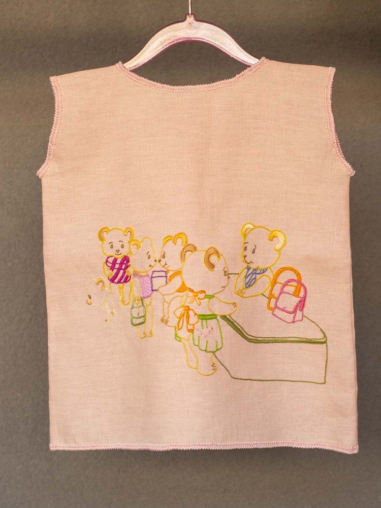 T-shirt bébé brodé