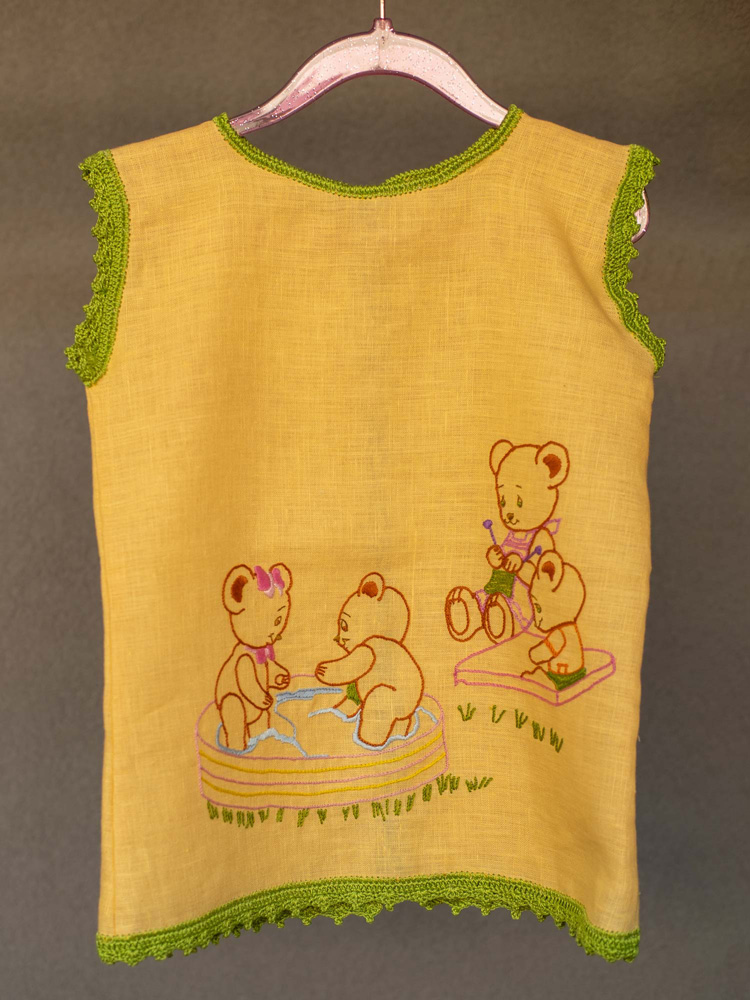 T-shirt bébé brodé